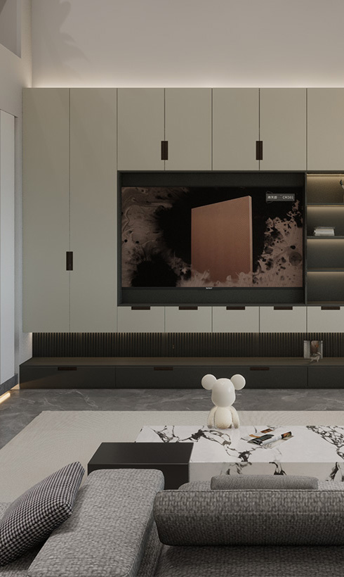 Extremely Simple Wind (Light Cloud Grey+Far Dai Grey)