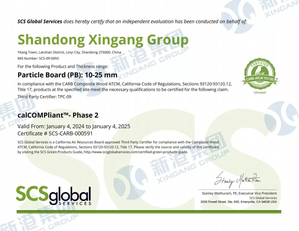 Certificate SCS-CARB-000591