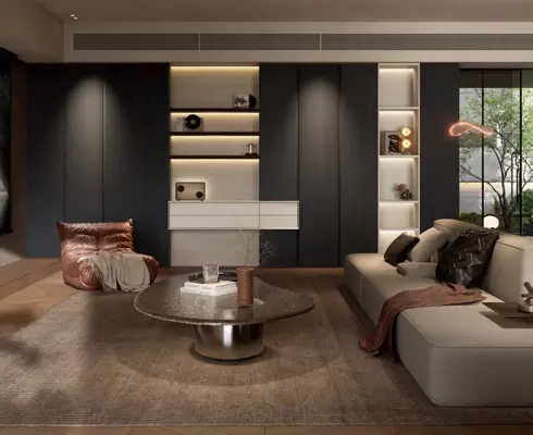 Make Home Gentle and Fashionable: A Modern Healing Space Built with Environmentally Friendly Boards