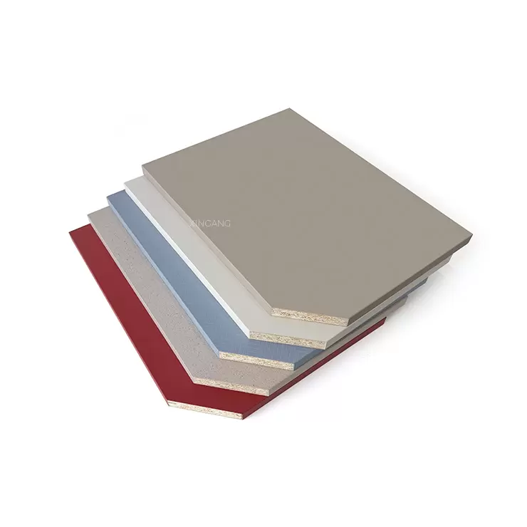 Density 650~680kgs/cbm Melamine Particle Board